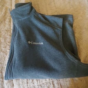 Men's fleece zip vest